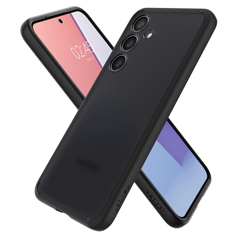 Husa de protectie hibrida Spigen Ultra Hybrid pentru Samsung Galaxy S24, negru matuit